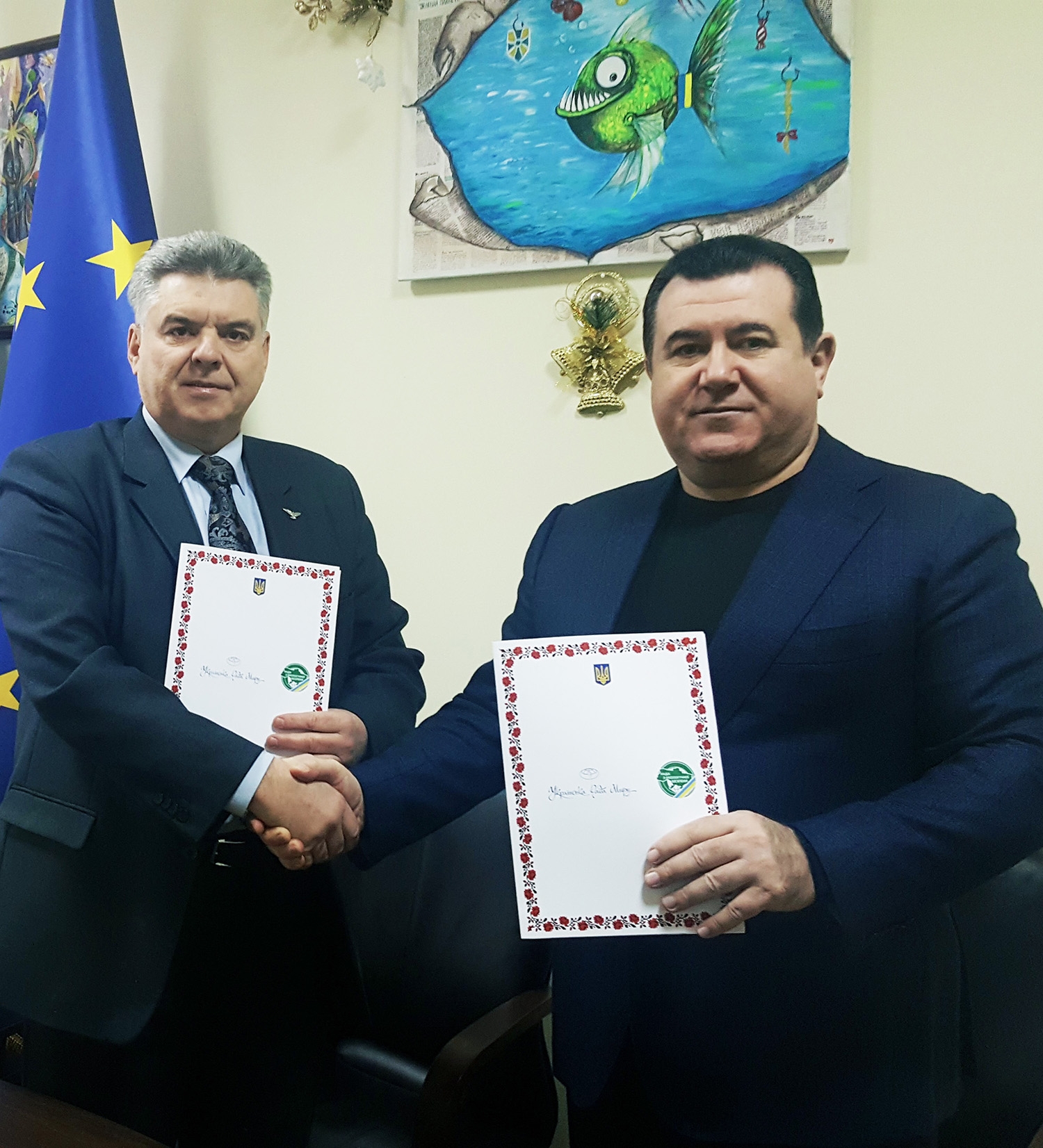 ПІДПИСАННЯ МЕМОРАНДУМУ ПРО СПІВРОБІТНИЦТВО МІЖ УКРАЇНСЬКОЮ РАДОЮ МИРУ ТА ГРОМАДСЬКОЮ ОРГАНІЗАЦІЄЮ «РАДА З ЕКОЛОГІЧНОЇ БЕЗПЕКИ»