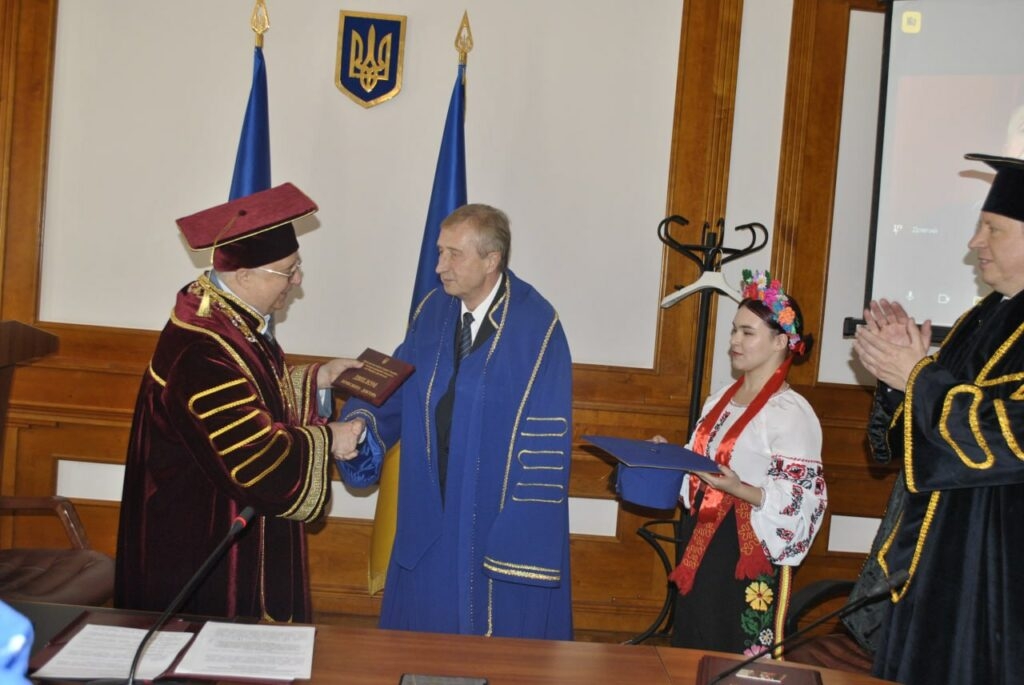 Михайло Згуровський — почесний доктор університету Драгоманова